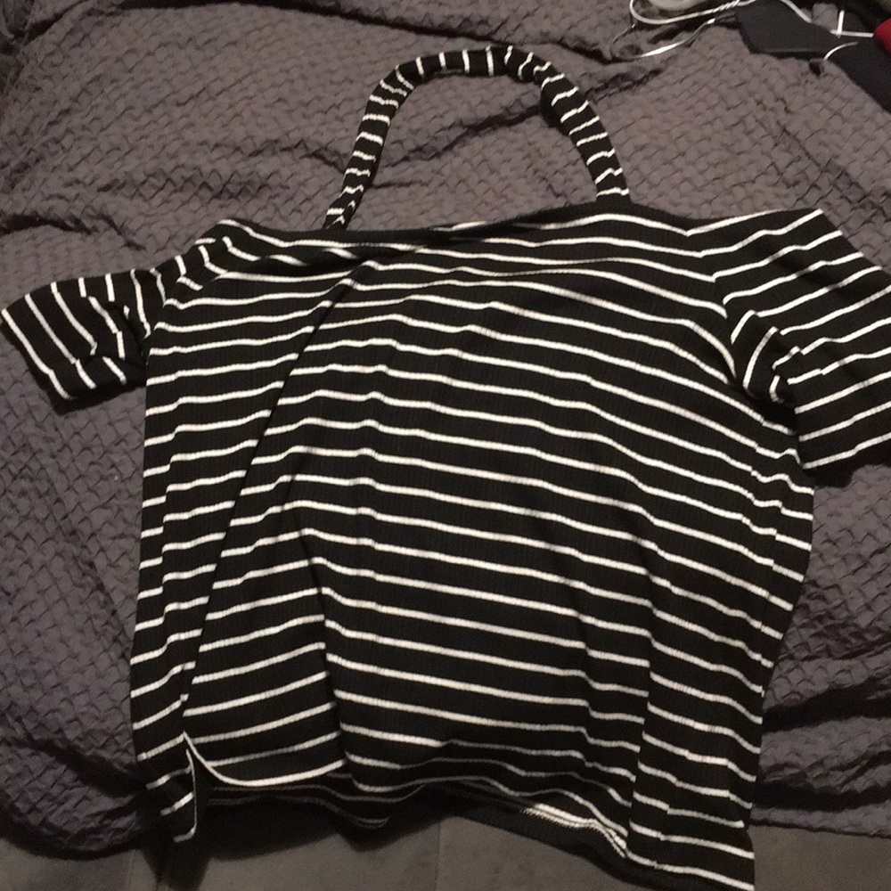 off the shoulder shirt